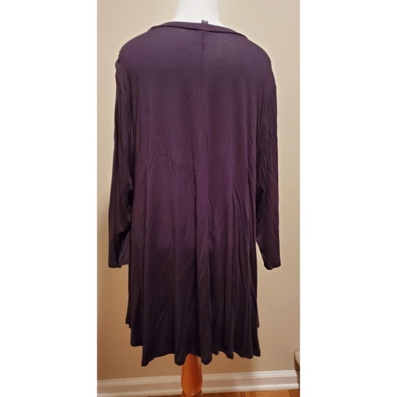 Lane Bryant Black Bell Top - Picture 4 of 4